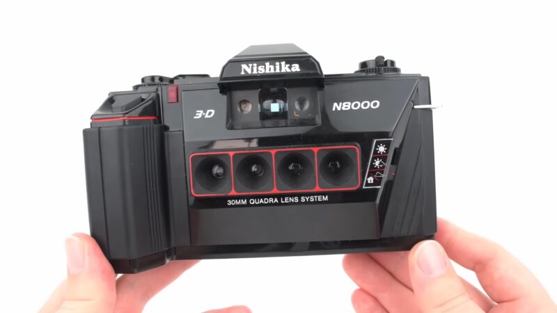 Nishika 8000 4-Lenses 3D Camera - review